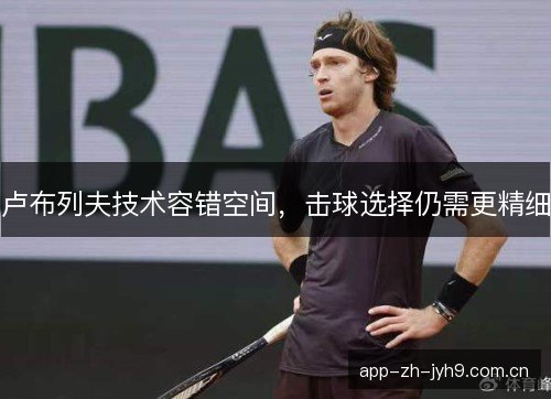 卢布列夫技术容错空间，击球选择仍需更精细